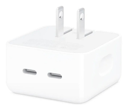Imagen 3 de 6 de Kit Adaptador De Corriente 35w 2 Puertos, Magsafe Lightning