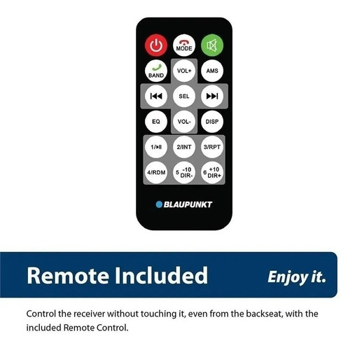Imagen 6 de 6 de Stereo Blaupunkt Fresno 421 Bt Usb Aux Sd Control Fm Cuotas