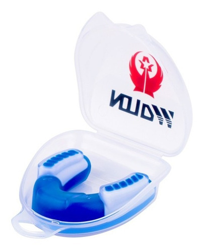 Imagen 1 de 2 de Protector Bucal Deportivo Boxeo Rugby Kick Wolon