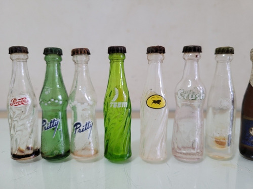 Botellitas Miniatura Extra Mini Antigua Colección 14 Lote Vr (Usado)