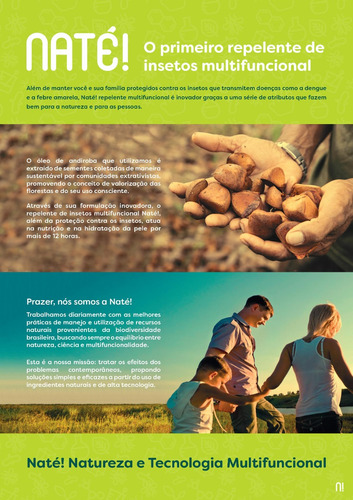 Repelente Multifuncional Naté! 120g