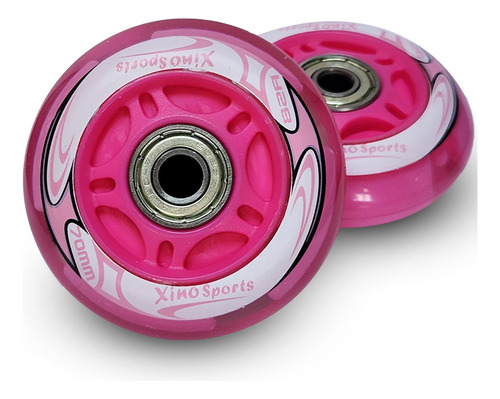 Xino Sports Inline Skates Replacement Wheels With Led Illumi
