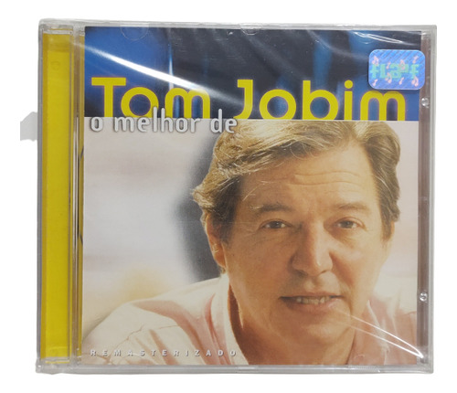 Cd O Melhor De Tom Jobim (1997) Lacrado De Fábrica Raridade Versão do álbum CD Caixa de Acrílico Nacional