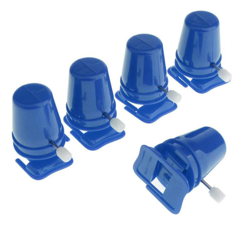 5 X 5x Juguete De Cuerda, Robot Con Patas De Cuerda, Azul