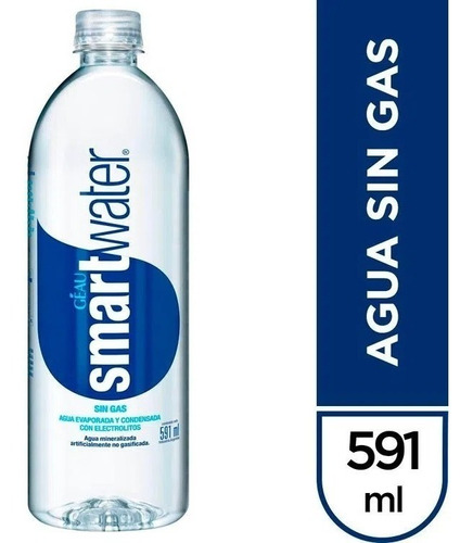 Agua Smartwater Sin Gas 591 Ml. X 6 Unidades