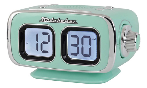 Pantalla Grande Lcd Am/fm Reloj Retro Radio Usb Bluetooth Au