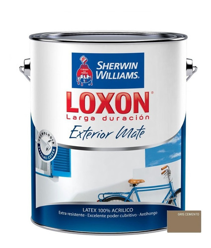 Loxon Latex Exterior Colores 20 Lt Sherwin Williams - Iacono