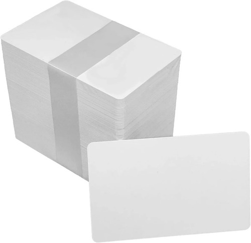 Imagem 4 de 6 de Cartão Pvc Branco 0,76mm Cr80 500 Unidades