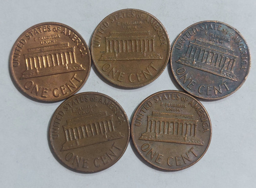 Monedas De Estados Unidos 1 Cent. 20 Unidades (Usado)