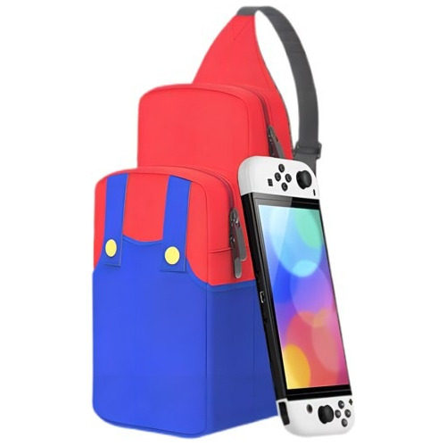 Estuche Mochila Hombre Bolsa De Nintendo Switch,super Mario