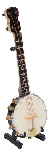 Modelo De Banjo En Miniatura, Mini Juguetes De Banjo Multius