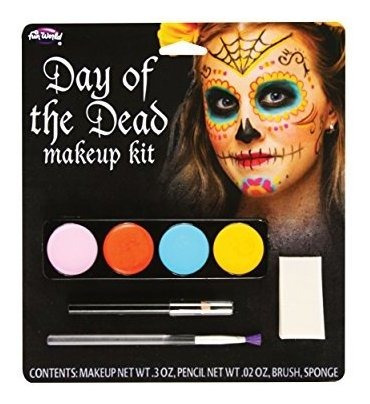 Set De Maquillaje - Day Of The Dead Female Makeup - St