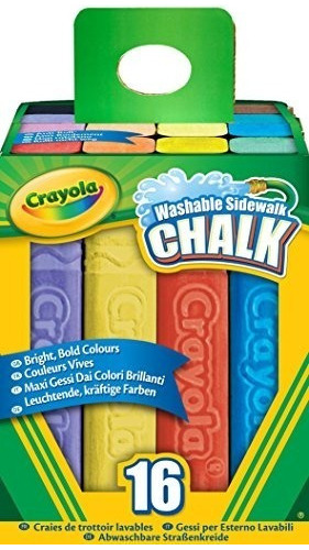 Crayola 16 Count Sidewalk Chalk