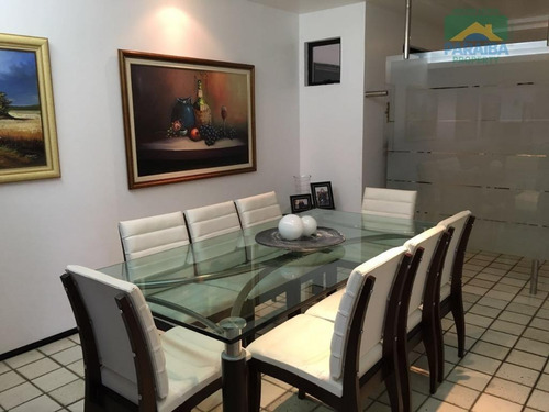 Imagem 13 de 15 de Apartamento Vista Mar À Venda - Bessa - João Pessoa - Pb - Ap0703