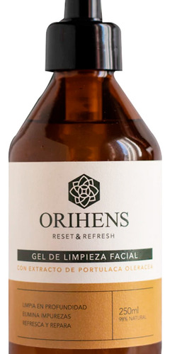 Orihens Gel De Limpieza Facial Refrescante Reparador 250ml