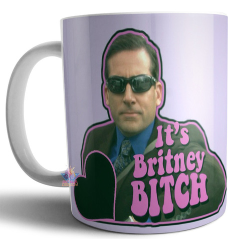 Taza Cerámica The Office It's Britney Bitch Michael Scott