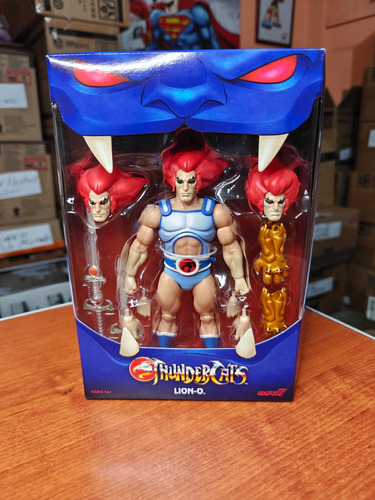 Thundercats Ultimates Lion-o Luz Ojos Led Super 7 Sin Abrir (Usado)
