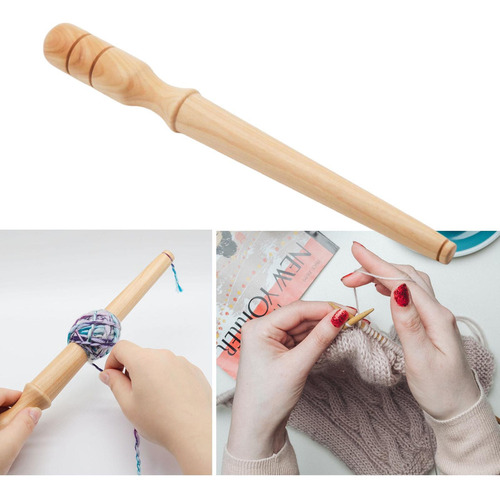 ( Wood Center Pull Ball Yarn Winder Yarn String Storage