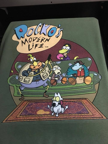 Rockos Modern Life - Animacion - Polera- Cyco Records