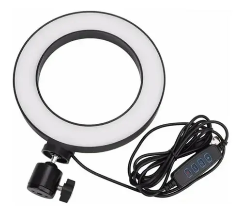 Ring Aro Luz Led Hügel Streaming Usb 16cm Soporte