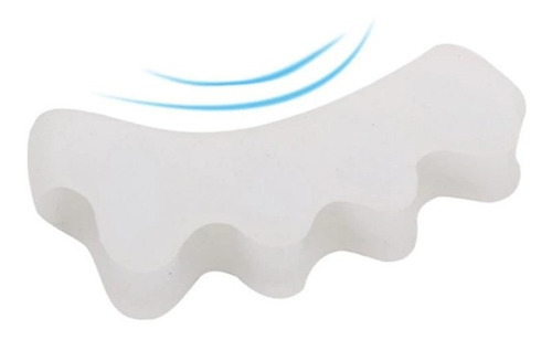 Imagem 2 de 10 de Separador Silicone Para Dedos Pés - Calos - Joanete - 1 Par
