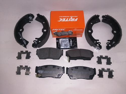 Balatas Delanteras Y Traseras Tsuru 3 Iii Fritec Ceramica