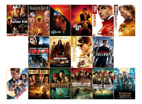 Colección Películas Usb Sagas Y Trilogias Vol Uno