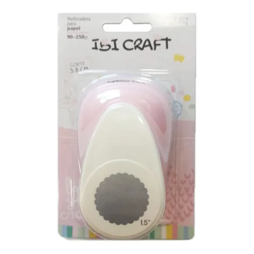 comprar Sacabocado Perforadora Circulo Ondulado Goma Eva 38 Mm