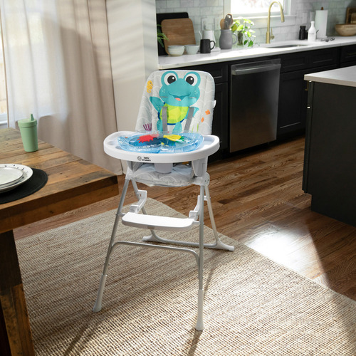 Silla Periquera Para Bebé Baby Einstein Snack & Splash 2en1 Azul
