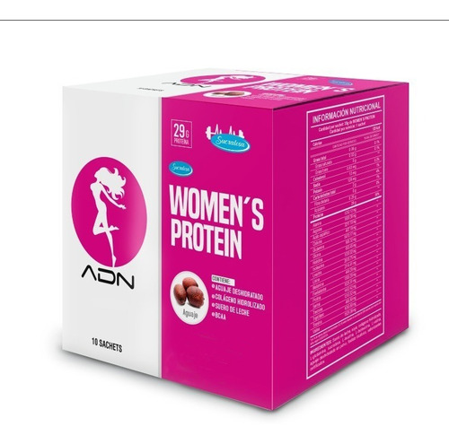 Adn Women's Women's Protein Caja 10 Unid. Vainilla