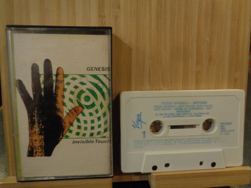 Genesis Invisible Touch Cassette Rock