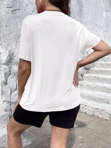 Conjuntos De Camiseta Y Pantalón Corto Para Mujer Casual
