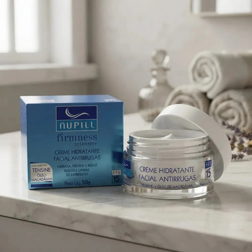 Creme Hidratante Nupil Protetor Solar Fps15, 50g