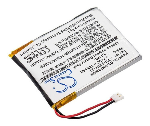 Batería P/ Garmin Forerunner 920xt 300 Mah Part 361-00078-00