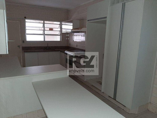 Apartamento Com 4 Dormitórios À Venda, 240 M² Por R$ 1.500.000,00 - Pompéia - Santos/sp - Ap2443