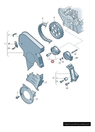 Polea Tensora Tiempo Audi A4 1.8 T 1995-2008 @