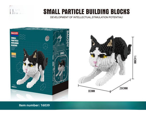 16039 Stretch Cat - Ladrillos De Construcción De La Serie 16