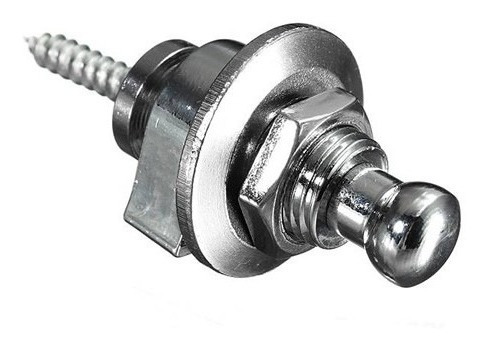 Imagen 2 de 5 de 2 Seguros Para Thali Straplocks Cromo - Modelo Económico