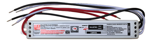 Balastro 1 Lampara Tubo Germicida Ultravioleta T5 4w 6w 8w