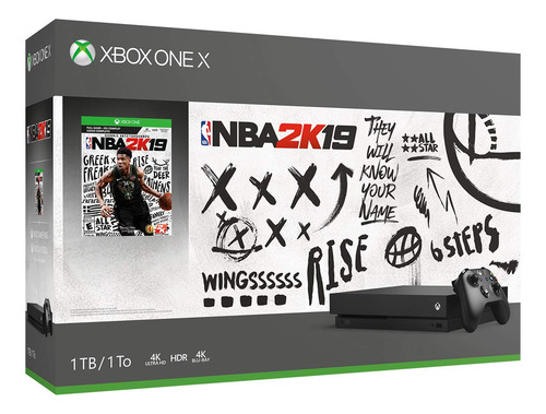 Paquete De Consola Xbox One X De 1 Tb O Más De Nba 2k19 Con