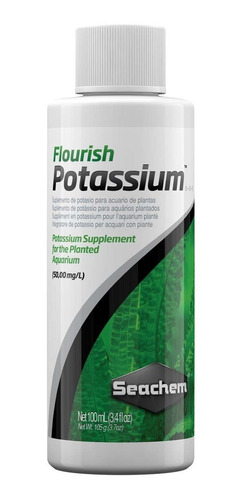Fertilizante Seachem Flourish Potassium 100 Ml Potasio