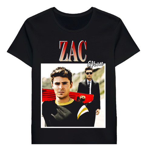 Remera Zac Efron 482