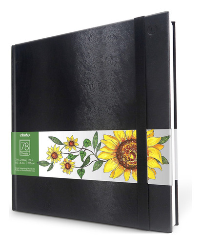 Arte De Capa Dura Do Caderno Ohuhu Marker Sketchbook Pads