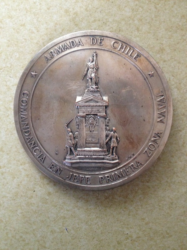 Placa Armada De Chile Comandancia Primera Zona Naval