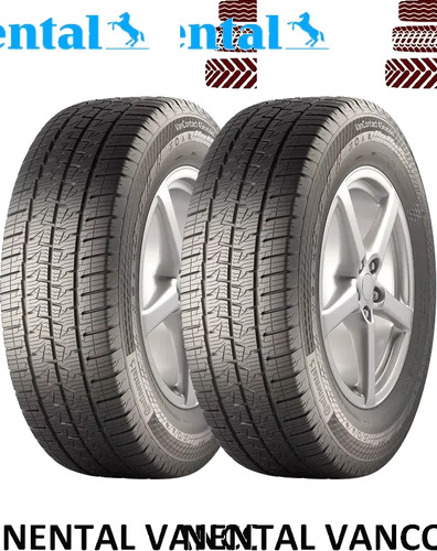 Kit de 2 llantas Continental VanContact VancoContact LT 215/85R16 115/112