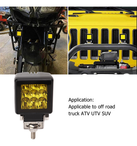 Luces Led Tipo Cápsula De 2 Pulgadas, 930 V, 27 W, Para Cami