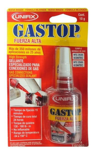 Sellante Fuerza Alta 10 Gr