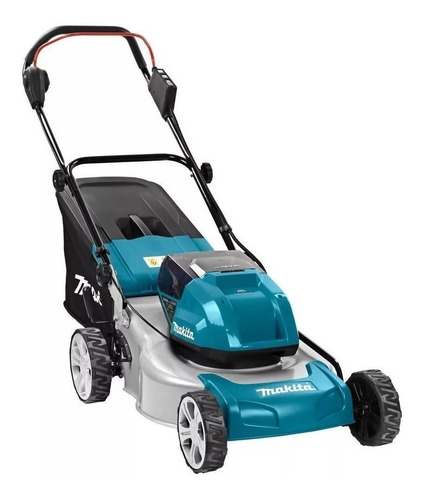Cortadora de césped eléctrica Makita DLM460Z color azul/gris/negro