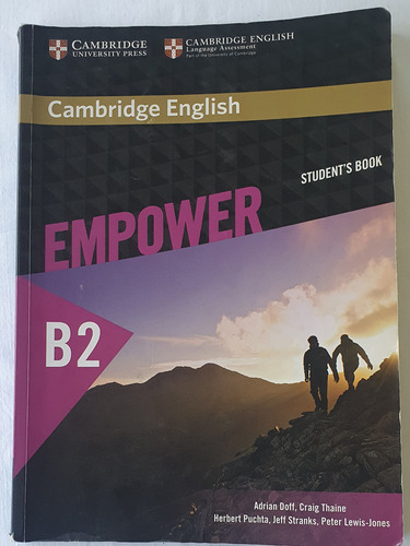 Libro. Empower B2. Estudent'book. Workbook Cambridge English