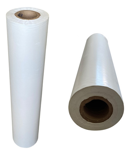 Bobina De Polietileno Lisa 80x10kg 125 Metros Branca